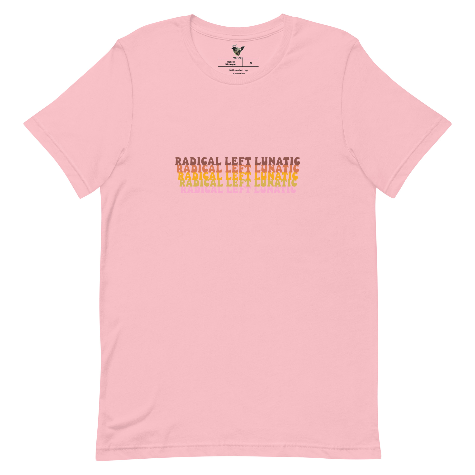 Radical Left Lunatic T-Shirt in Pink