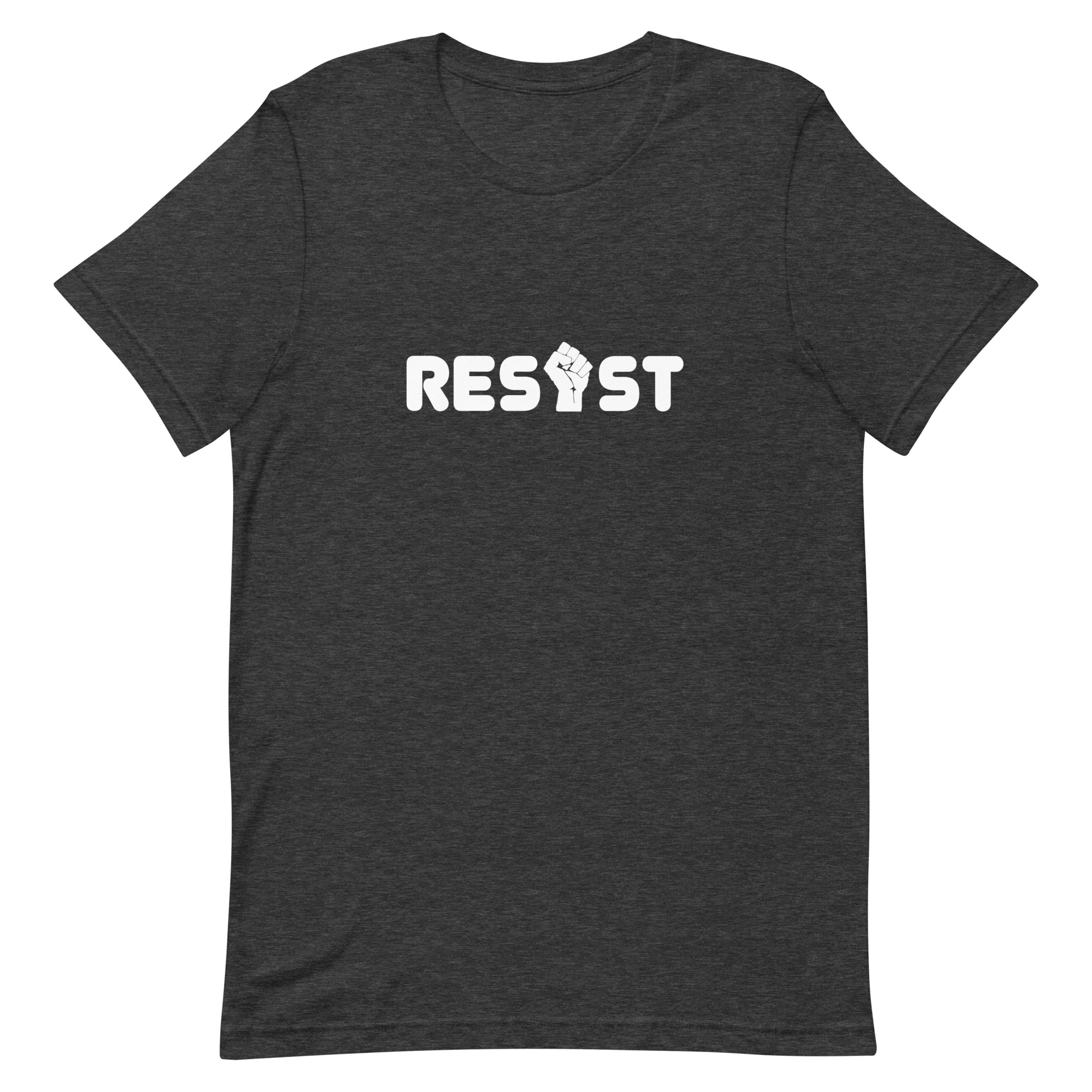 Resist T-Shirt in Dark Grey Heather