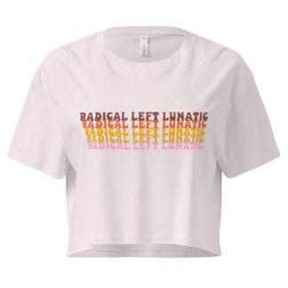 Radical Left Lunatic Crop Top in Orchid
