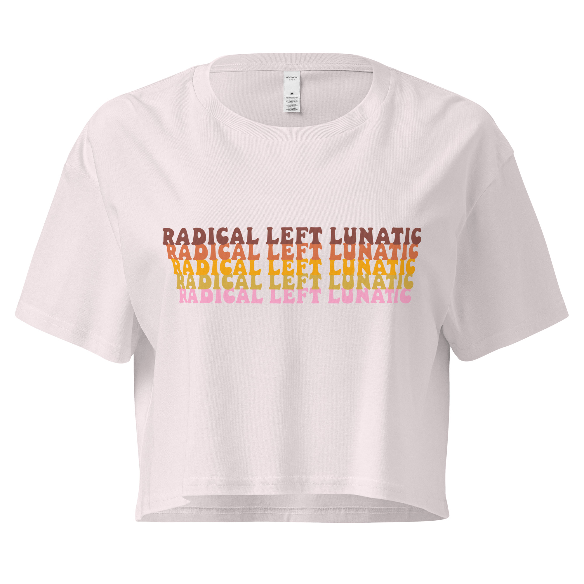 Radical Left Lunatic Crop Top in Orchid