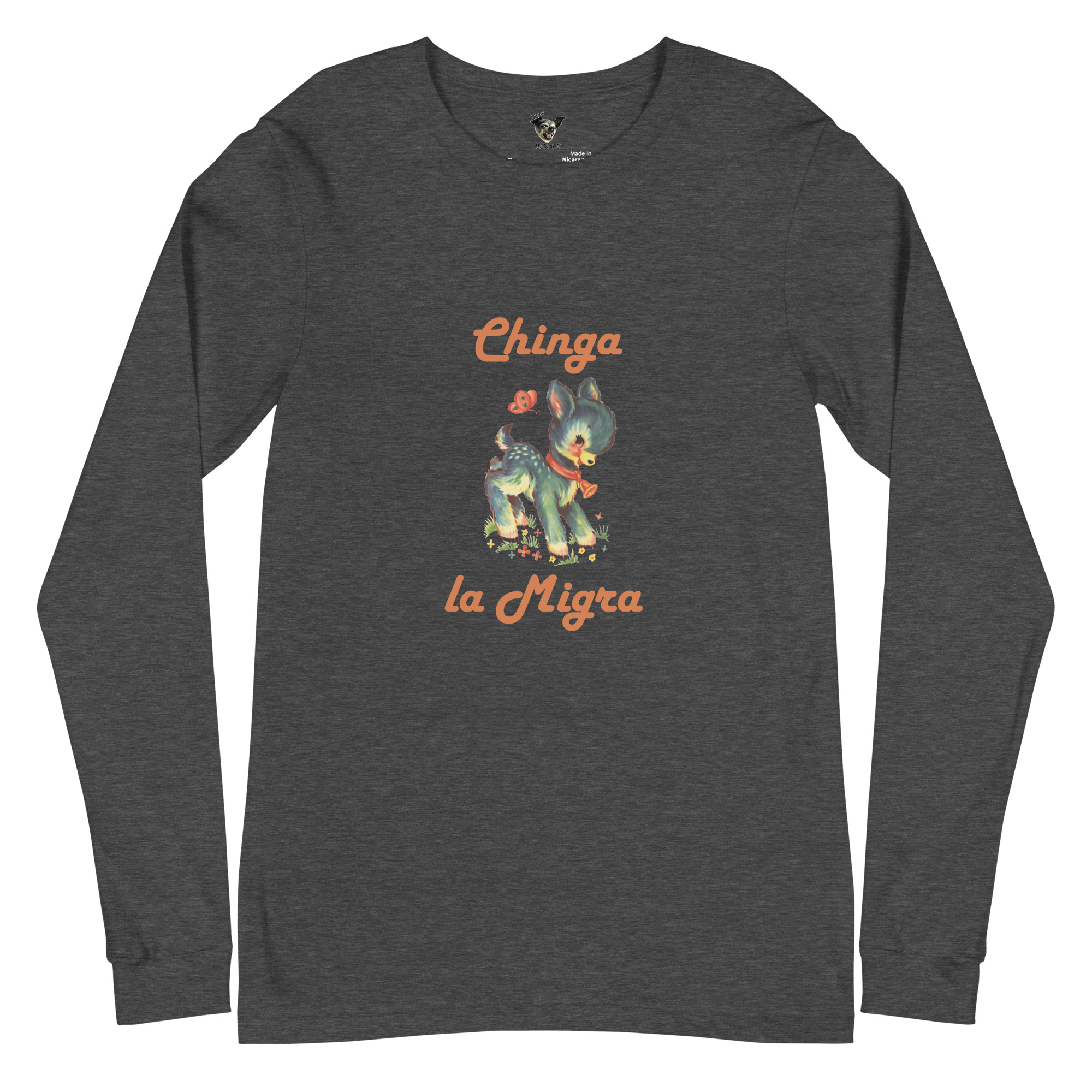 Chinga la Migra Long Sleeve Tee - Image 2