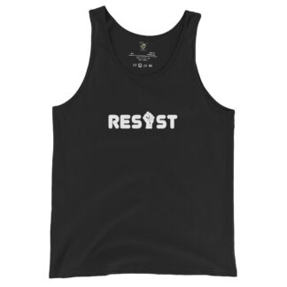 Resist Tank Top in Black