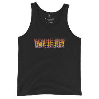 Radical Left Lunatic Tank Top in Black